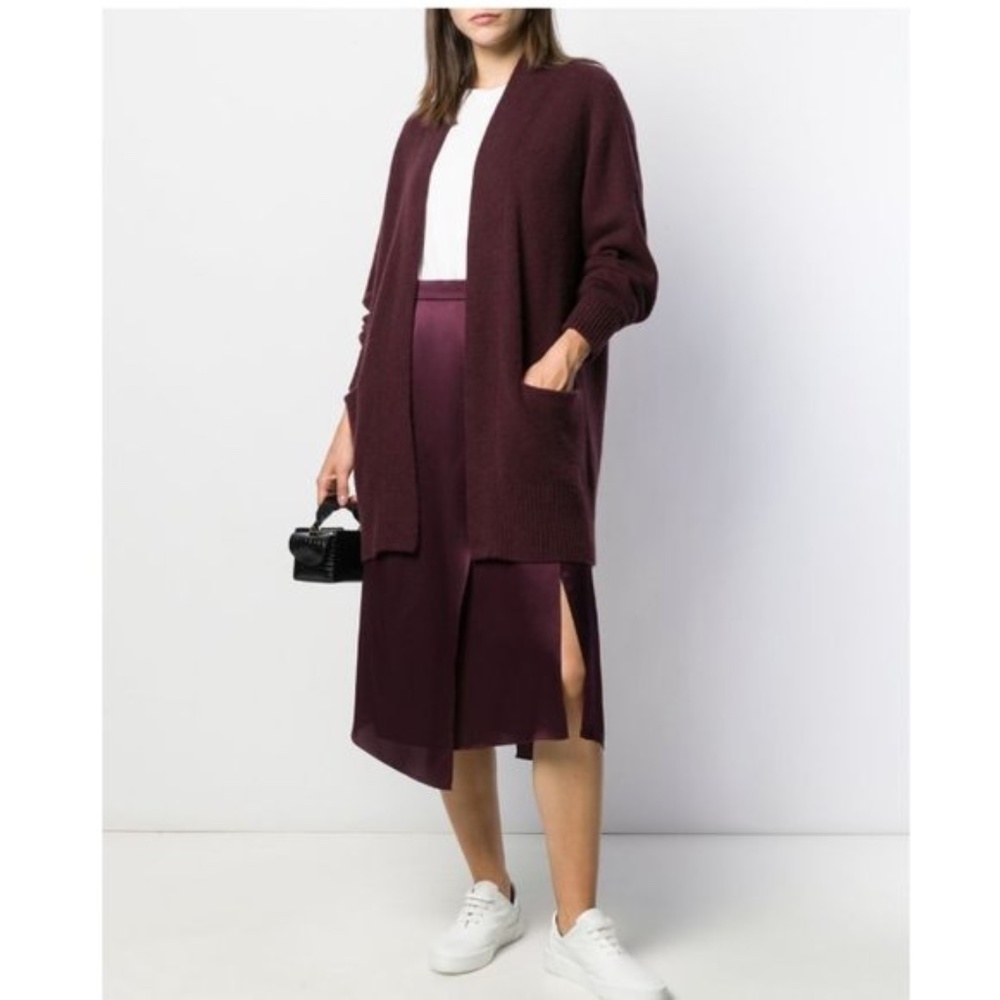 Vince Raglan Sleeve Cashmere Cardigan